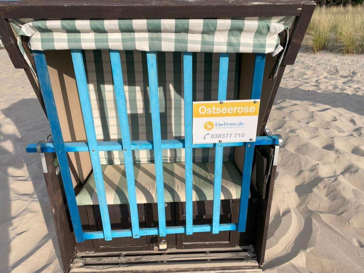 Apartment Ostseerose Ein Strandkorb Ist Im Sommer Inclusive 젤핀 외부 사진