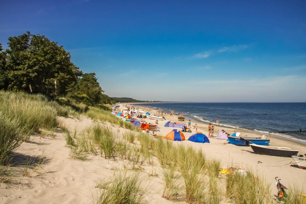 Apartment Ostseerose Ein Strandkorb Ist Im Sommer Inclusive 젤핀 외부 사진